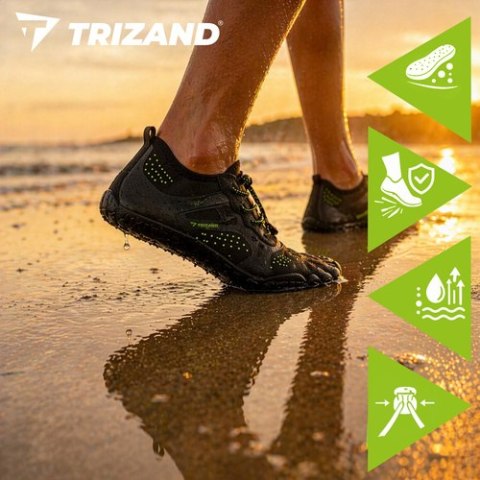 Buty do wody czarne- rozmiar 44 5mm Trizand TRIZAND