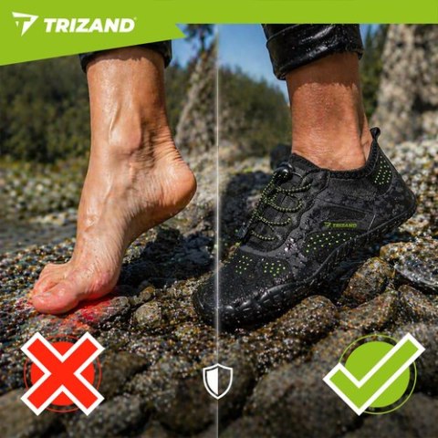 Buty do wody czarne- rozmiar 44 5mm Trizand TRIZAND