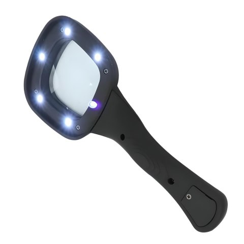 Lupa powiększająca podświetlana led do czytania -e645 RTO