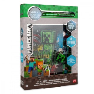 Pamiętnik z magicznym długopisem minecraft KIDS EUROSWAN