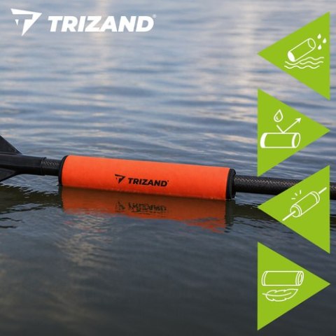 Pływak do wiosła SUP 33cm pomarańczowy Trizand TRIZAND