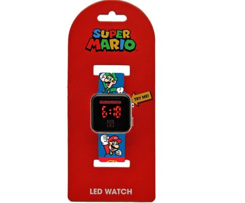 Zegarek led super mario KIDS EUROSWAN