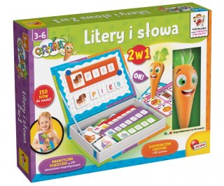 Zestaw carotina litery i słowa 2 w 1 LISCIANI
