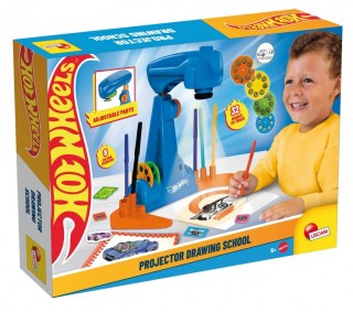 Zestaw szkoła rysowania z projektorem - hot wheels LISCIANI