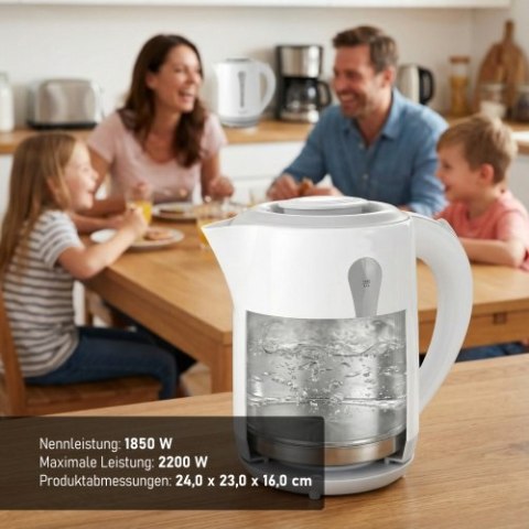 AD 1244 Czajnik plastikowy 2,5 l ADLER
