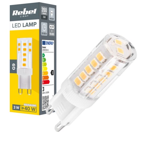 Lampa Led Rebel G9, 3W, 4000K, 230V Rebel