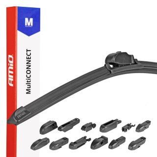 Pióro wycieraczki amio multiconnect 14" 350mm 12 adapterów amio-01189 AMiO