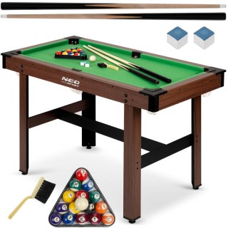 Stół bilardowy 4ft zestaw stół do bilarda bilard dla dzieci duży Neo-Sport NS-807