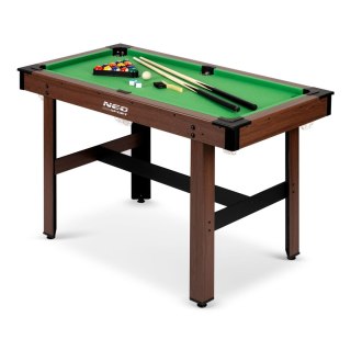 Stół bilardowy 4ft zestaw stół do bilarda bilard dla dzieci duży Neo-Sport NS-807