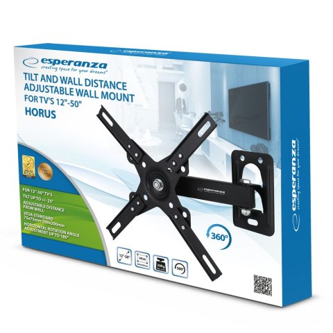 ERW011 Esperanza uchwyt do tv 12''-50'' horus Esperanza