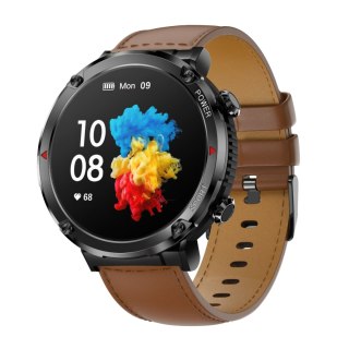 Gravity Smartwatch Gravity GT21-4 + Czarny Pasek Silikonowy