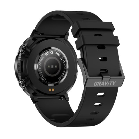 Gravity Smartwatch Gravity GT21-6 + Czerwony Pasek Silikonowy