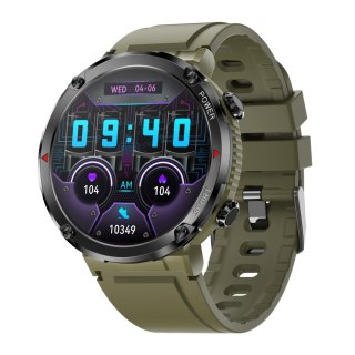 Gravity Smartwatch Gravity GT21-7 + Czarny Pasek Silikonowy