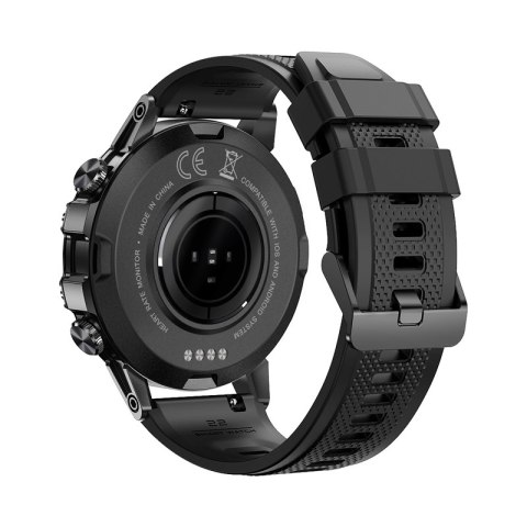 VELTORI Smartwatch VELTORI VT120-1 Czarny Pasek Silikonowy