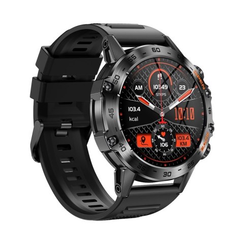 VELTORI Smartwatch VELTORI VT120-1 Czarny Pasek Silikonowy