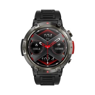 VELTORI Smartwatch VELTORI VT140-1 Czarny Pasek Silikonowy