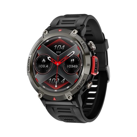 VELTORI Smartwatch VELTORI VT140-1 Czarny Pasek Silikonowy