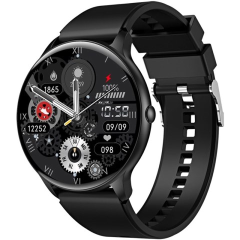 VELTORI Smartwatch VELTORI VT160-1 Czarny Pasek Silikonowy