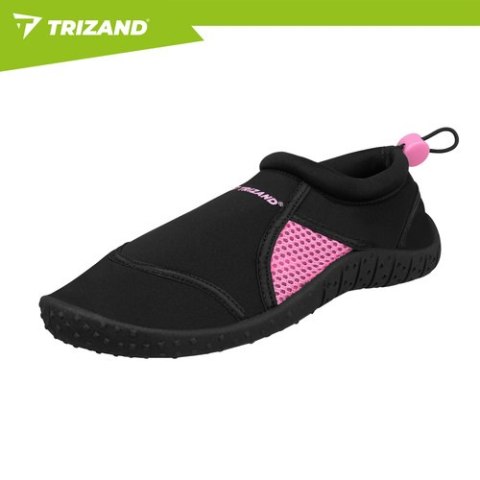 Buty do wody czarno-różowe- rozmiar 38 5mm Trizand TRIZAND