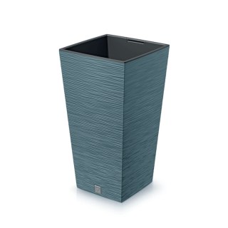 Doniczka FURU SQUARE DFSH350 - niebiski skandynawski Prosperplast