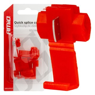 Szybkozłączki elektryczne 0,5-1mm2 10a 5 szt. blister amio-02340 AMiO