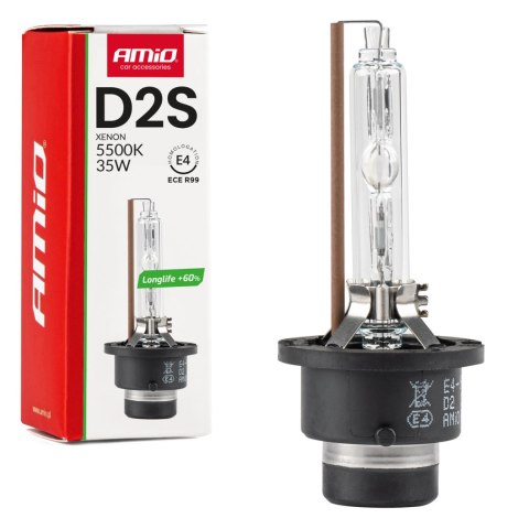 Żarówka ksenonowa żarnik xenon d2s 5500k amio long life amio-01974 AMiO