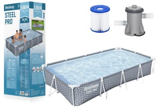 Basen Stelażowy 366 x 201 x 66 cm Bestway 561FV BESTWAY