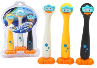 Kaczki do Nurkowania Zabawka Do Kąpieli 3 Sztuki LEAN TOYS