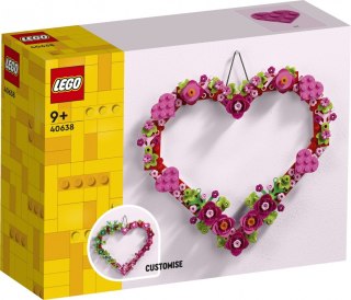Klocki 40638 ozdoba w kształcie serca LEGO