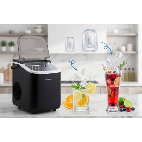 Kostkarka do lodu 1.1L/12kg Berdsen BD-420 czarna