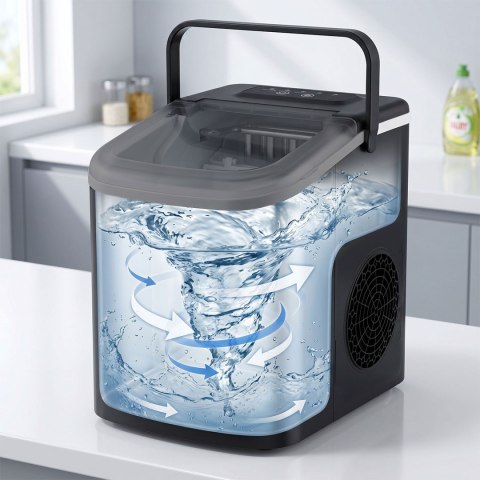 Kostkarka do lodu 1.1L/12kg Berdsen BD-420 czarna