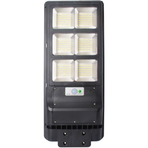 Lampa uliczna led latarnia solarna 270w + pilot + baterie zestaw e308 RTO