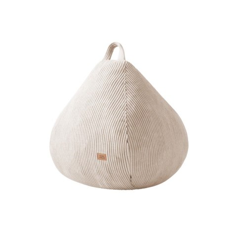 Sztruksowa pufa worek beżowa Comfy 1.0 Beige