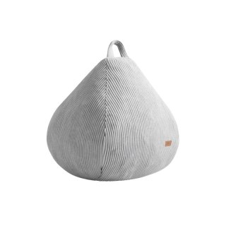 Sztruksowa pufa worek szara Comfy 1.0 Grey