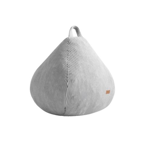 Sztruksowa pufa worek szara Comfy 1.0 Grey