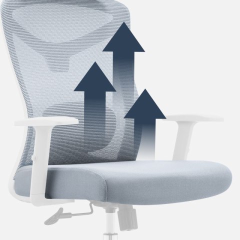 Ergonomiczny fotel biurowy Manager 2.6 Grey