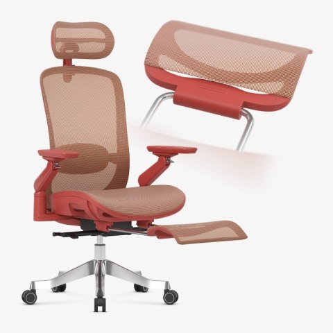 Fotel obrotowy Leadpro 8.7 Red