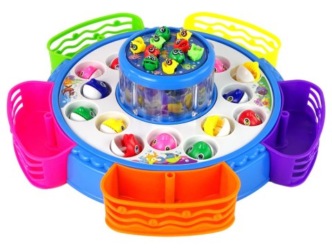 Gra Zręcznościowa Łowienie Rybek Kolorowa LEAN TOYS