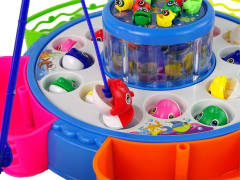 Gra Zręcznościowa Łowienie Rybek Kolorowa LEAN TOYS