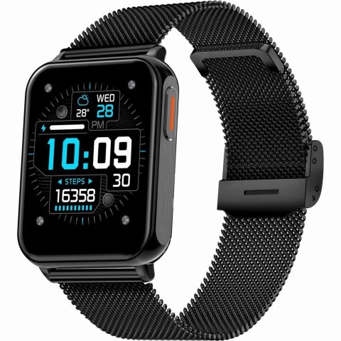 Gravity Smartwatch Gravity Biało Czarny 2 Paski GT17-8
