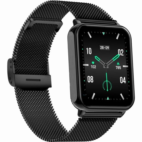 Gravity Smartwatch Gravity Biało Czarny 2 Paski GT17-8