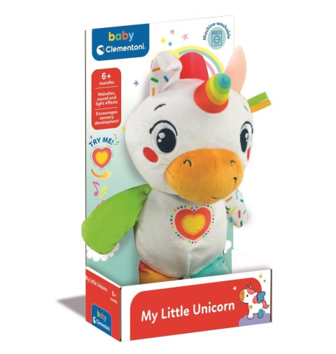 Interaktywny Pluszak Jednorożec | Baby Clementoni Clementoni