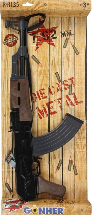 Karabin komandosa metalowy 8 naboi gonher PULIO
