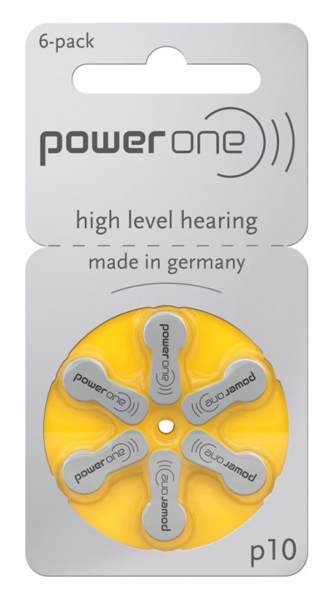 BATERIA DO AP. SŁUCHOWYCH POWER ONE VARTA PR70/10 6szt./bl Varta