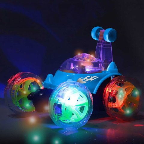 Duży samochód sterowany kaskader twister auto - d031 niebieski RTO