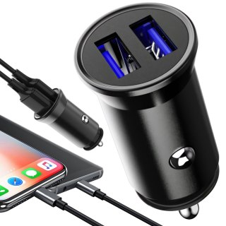 Ładowarka samochodowa szybka 2x usb 3.1a - e160 RTO