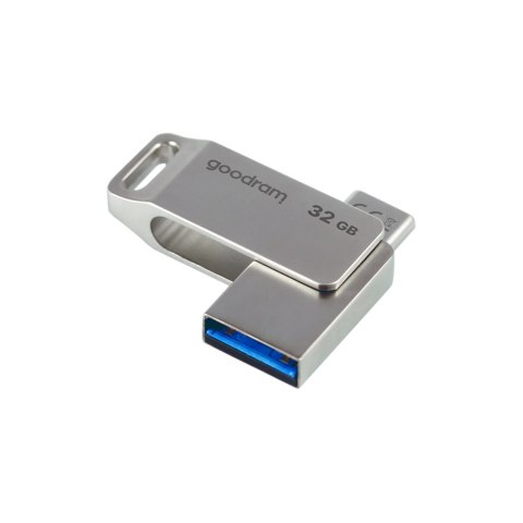 Pendrive Goodram USB + USB C 32GB srebrny Goodram