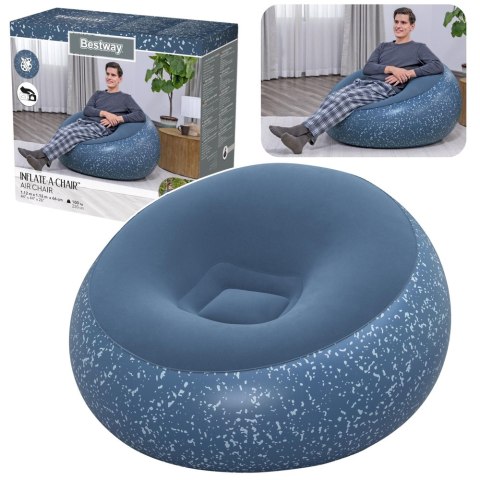Fotel Dmuchany Siedzisko Niebieski Inflate A Chair Bestway 75154 BESTWAY