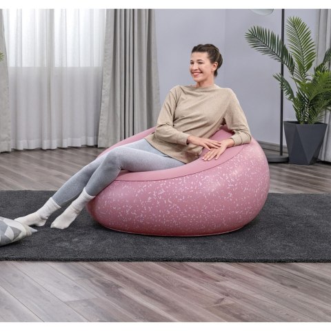Fotel Dmuchany Siedzisko Różowy Inflate A Chair Bestway 75155 BESTWAY