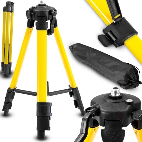 Statyw do lasera poziomicy laserowej gwint 5/8 cala 360 trójnóg + pokrowiec- or1190 RTO
